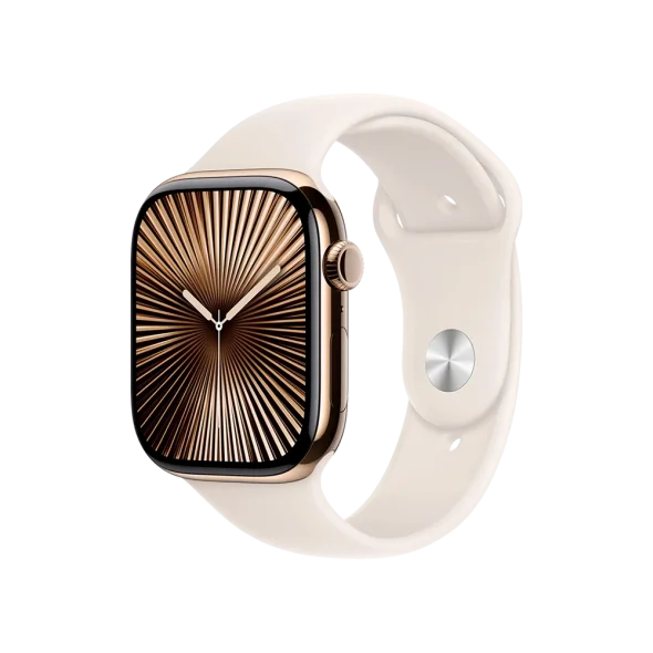 Ремешок Apple Sport Band S/M для Watch 38/40mm - Starlight (MYJ33) | магазин Apple Grokholsky.com — Фото 3