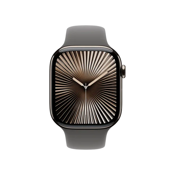 Ремінець Apple Sport Band S/M для Watch 44/45/46/49mm - Stone Gray (MXLX3) | магазин Apple Grokholsky.com — Фото 2
