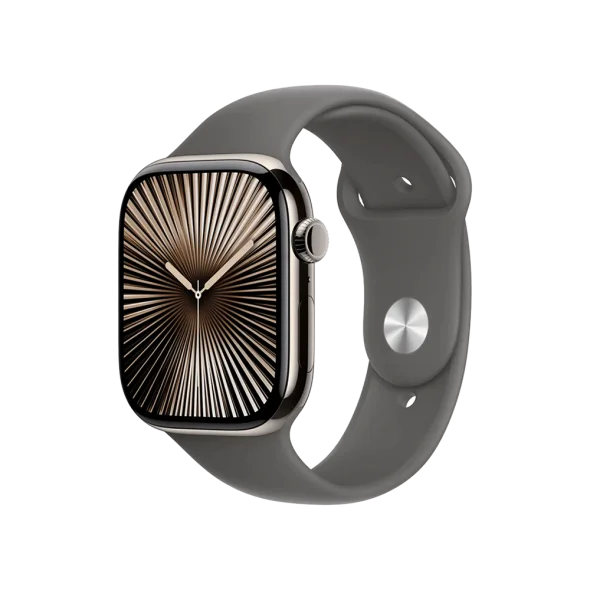 Ремінець Apple Sport Band S/M для Watch 44/45/46/49mm - Stone Gray (MXLX3) | магазин Apple Grokholsky.com — Фото 3