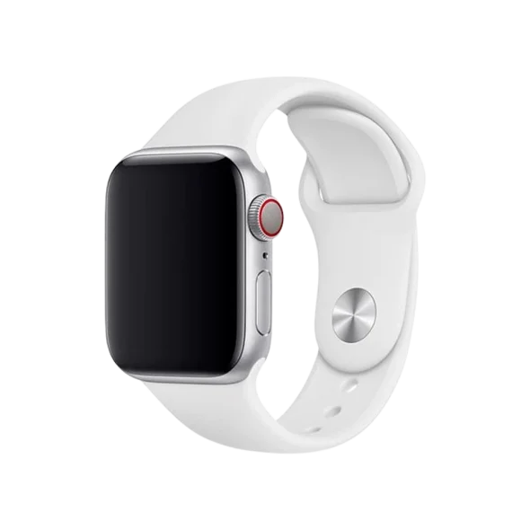 Ремешок Apple Sport Band White MTP52 for Apple Watch 38mm/40mm | магазин Apple Grokholsky.com — Фото 3