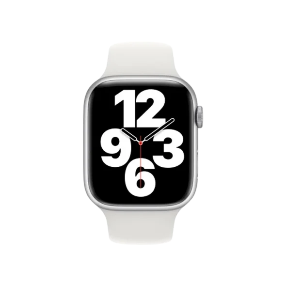 Ремінець Apple White Sport Band S/M для Watch 38/40/41mm (MP6W3) | магазин Apple Grokholsky.com — Фото 2