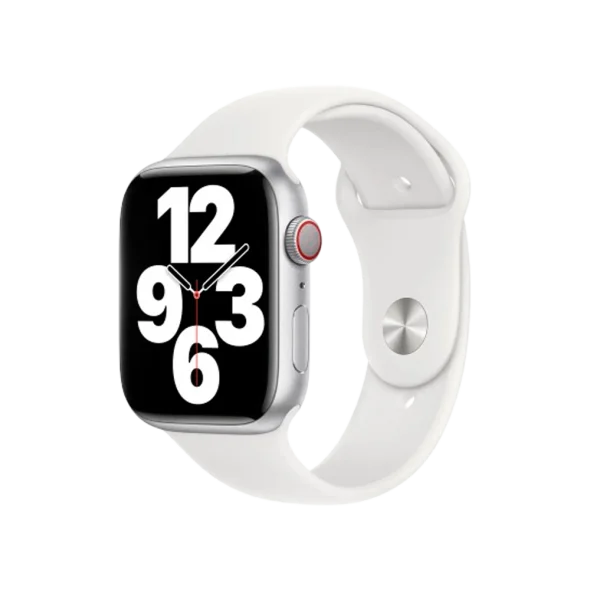 Ремінець Apple White Sport Band S/M для Watch 38/40/41mm (MP6W3) | магазин Apple Grokholsky.com — Фото 3