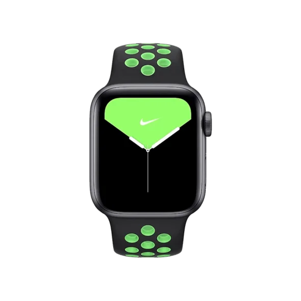 Ремінець Nike Apple Watch 38mm/40mm Black / Lime Blast Nike Sport Band (MXQW2) | магазин Apple Grokholsky.com — Фото 3