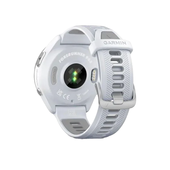 Смарт-часы Garmin Forerunner 965 Titanium Bezel w. Whiteston Case and Whiteston/Powder Gray S. Band (010-02809-01/11) | магазин Apple Grokholsky.com — Фото 3