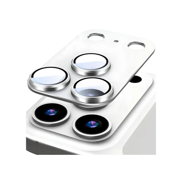 Защита камеры 17 Pro Achilles Full Metal iPhone (Silver) | магазин Apple Grokholsky.com — Фото 1