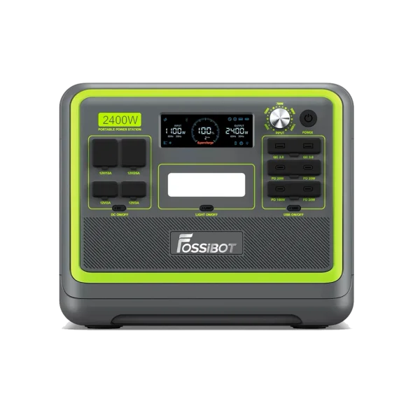 Зарядная станция Fossibot F2400 Green | магазин Apple Grokholsky.com — Фото 1