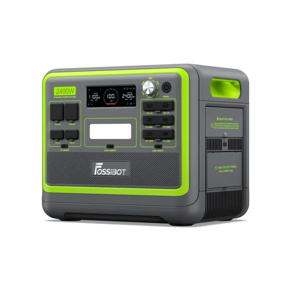 Зарядная станция Fossibot F2400 Green | магазин Apple Grokholsky.com — Фото 2