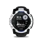 Смарт-часы Garmin Instinct 3 50mm Solar Whitestone with Black Band (010-02935-03) | магазин Apple Grokholsky.com — Фото 2