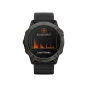 Смарт-часы Garmin Fenix 6X Pro Solar Titanium Carbon Grey DLC with Black Band (010-02157-21) | магазин Apple Grokholsky.com — Фото 3
