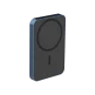 Зовнішній акумулятор Power bank Momax Q.Mag Power6 Magnetic Wireless 5000 mAh blue | магазин Apple Grokholsky.com — Фото 1