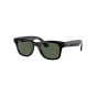 Смарт-окуляри Ray-Ban Meta Wayfarer Gen 2 Large Shiny Black Frame / G-15 Green Lenses (RW4012 601/71 53-22) | магазин Apple Grokholsky.com — Фото 1