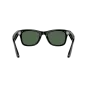 Смарт-окуляри Ray-Ban Meta Wayfarer Gen 2 Large Shiny Black Frame / G-15 Green Lenses (RW4012 601/71 53-22) | магазин Apple Grokholsky.com — Фото 2