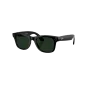 Смарт-окуляри Ray-Ban Meta Wayfarer Gen 2 LargeShiny Black Frame/Clear to Graphite Green Transit.Lens. RW4012 601/1M 53-22 | магазин Apple Grokholsky.com — Фото 1