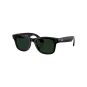 Смарт-очки Ray-Ban Meta Wayfarer Gen 2 Stand.Shiny B. Frame/Clear to Graphite Green Transit.Lens (RW4012 601/1M 50-22) | магазин Apple Grokholsky.com — Фото 1
