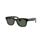 Смарт-окуляри Ray-Ban Meta Wayfarer Large Shiny Black / G-15 Green (RW4008 601/71 53-22) | магазин Apple Grokholsky.com — Фото 1