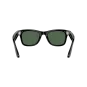 Смарт-окуляри Ray-Ban Meta Wayfarer Large Shiny Black / G-15 Green (RW4008 601/71 53-22) | магазин Apple Grokholsky.com — Фото 2