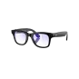 Смарт-очки Ray-Ban Meta Wayfarer Shiny Black Frame Clear Lenses (RW4006 601/SB 50-22) | магазин Apple Grokholsky.com — Фото 1