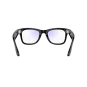 Смарт-очки Ray-Ban Meta Wayfarer Shiny Black Frame Clear Lenses (RW4006 601/SB 50-22) | магазин Apple Grokholsky.com — Фото 2