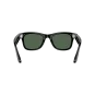 Смарт-очки Ray-Ban Meta Wayfarer Shiny Black Frame Green Lenses (RW4006 601/71 50-22) | магазин Apple Grokholsky.com — Фото 2