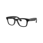 Смарт-окуляри Ray-Ban Meta Wayfarer Standard - Matte Black / Clear to Graphite Green Transitions (RW4006 601S1M 50-22) | магазин Apple Grokholsky.com — Фото 1