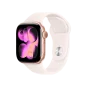 Смарт-часы Apple Watch Series 11 GPS + Cellular 42mm Rose Gold Alu. Case w. Light Blush Sport Band - M/L (MF8F4) | магазин Apple Grokholsky.com — Фото 1