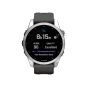 Смарт-часы Garmin Fenix 7S Silver with Graphite Band (010-02539-00/01) | магазин Apple Grokholsky.com — Фото 2