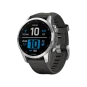 Смарт-часы Garmin Fenix 7S Silver with Graphite Band (010-02539-00/01) | магазин Apple Grokholsky.com — Фото 1