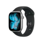 Смарт-часы Apple Watch Series 11 GPS 46mm Space Gray Aluminum Case w. Black Sport Band - XL (MEW94+MXM53) | магазин Apple Grokholsky.com — Фото 1