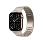 Смарт-годинник Apple Watch Series 11 GPS + Cellular 46mm Gold Tit. Case w. Natural Link Bracelet (MFC34+MXMF3) | магазин Apple Grokholsky.com — Фото 1
