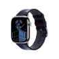 Смарт-годинник Apple Watch Series 11 GPS + Cellular 46mm Silver Tit. Case w. Hermes Bleu Nuit Faubourg (MGKY4+MGHD4) | магазин Apple Grokholsky.com — Фото 1