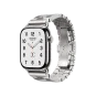Смарт-годинник Apple Watch Series 11 GPS + Cellular 46mm Silver Tit. Case w. Hermes Satine Grand H Fin (M) (MFC64+MXJX3) | магазин Apple Grokholsky.com — Фото 1
