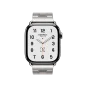 Смарт-годинник Apple Watch Series 11 GPS + Cellular 46mm Silver Tit. Case w. Hermes Satine Grand H Fin (M) (MFC64+MXJX3) | магазин Apple Grokholsky.com — Фото 3