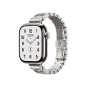 Смарт-годинник Apple Watch Series 11 GPS + Cellular 42mm Silver Tit. Case w. Hermes Satine Grand H Fin (L) (MF9P4+MGLV4) | магазин Apple Grokholsky.com — Фото 1