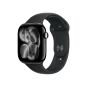 Смарт-годинник Apple Watch Series 11 GPS + Cellular 46mm Jet Black Alu. Case w. Black S. Band - XL (MFAA4+MXM53) | магазин Apple Grokholsky.com — Фото 1