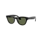 Смарт-окуляри Ray-Ban Meta Skyler Shiny Black Frame/Green Lenses (RW4010 601/9A 52) | магазин Apple Grokholsky.com — Фото 1
