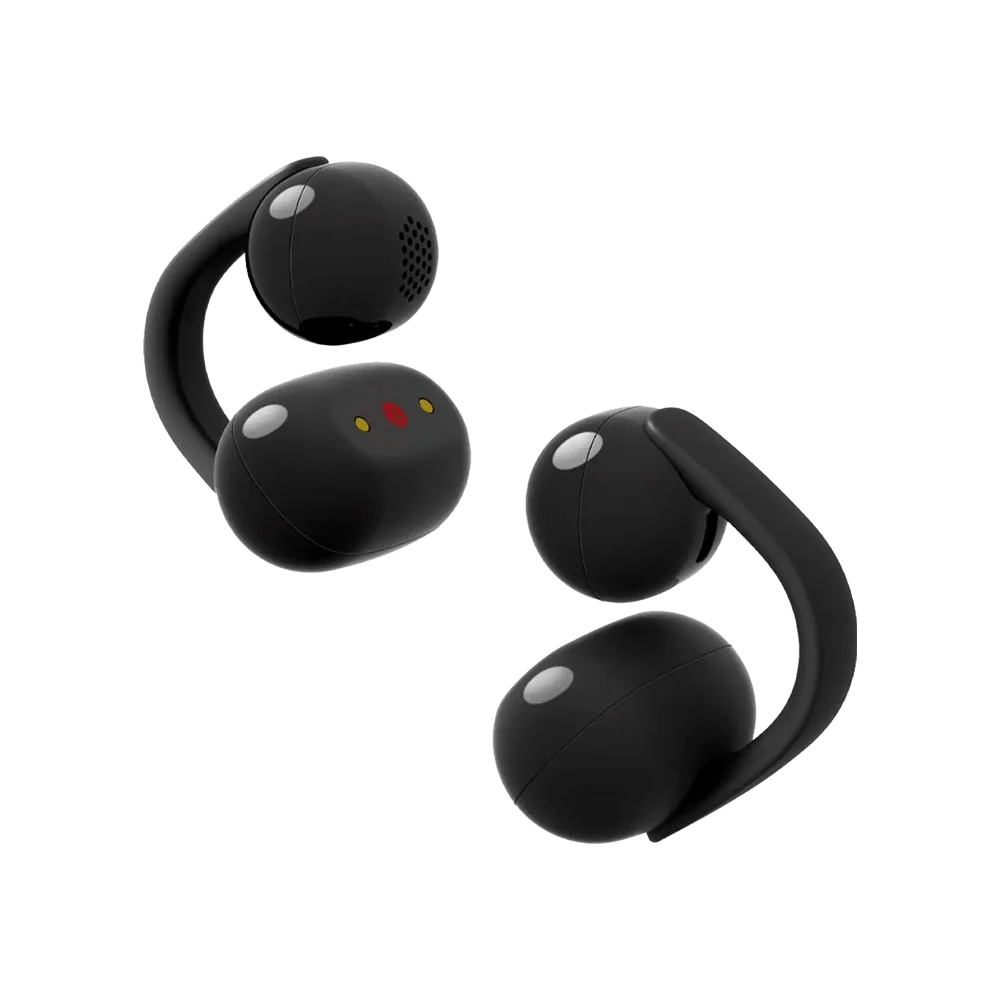 Навушники TWS Sony LinkBuds Clip Black (WF-LC900/B) | магазин Apple Grokholsky.com — Фото 3