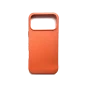 Чохол для Apple iPhone 17 Pro Leather Case with MagSafe HQ Copy/Orange | магазин Apple Grokholsky.com — Фото 1