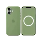 Чохол для Apple iPhone 17 Silicone Case with MagSafe HQ Copy/Light Moss | магазин Apple Grokholsky.com — Фото 1