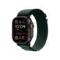 Ремінець Apple Alpine Loop Dark Green - Black Titanium Finish для Watch 44/45/46/49mm - Small (MYPQ3) | магазин Apple Grokholsky.com — Фото 3