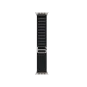 Ремешок Apple Black Alpine Loop - Natural Titanium Finish для Watch 44/45/46/49mm - Large (MFTG4) | магазин Apple Grokholsky.com — Фото 1