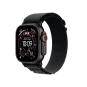 Ремінець Apple Black Alpine Loop - Natural Titanium Finish для Watch 44/45/46/49mm - Small (MFTE4) | магазин Apple Grokholsky.com — Фото 2