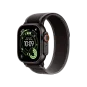 Ремінець Apple Black/Charcoal Trail Loop - Natural Titanium Finish для Watch 44/45/46/49mm - M/L (MFT94) | магазин Apple Grokholsky.com — Фото 3