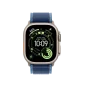 Ремінець Apple Blue/Bright Blue Trail Loop - Black Titanium Finish для Watch 44/45/46/49mm - M/L (MG9R4) | магазин Apple Grokholsky.com — Фото 3