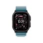 Ремінець Apple Light Blue Alpine Loop - Black Titanium Finish для Watch 44/45/46/49mm - Medium (MG9L4) | магазин Apple Grokholsky.com — Фото 2