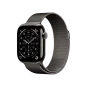 Ремінець Apple Milanese Loop Slate для Watch 44/45/46/49mm - S/M (MC7L4) | магазин Apple Grokholsky.com — Фото 3