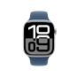Ремінець Apple Sport Band M/L для Watch 44/45/46/49mm - Denim (MXLW3) | магазин Apple Grokholsky.com — Фото 2