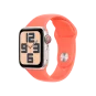 Ремінець Apple Sport Band S/M для Watch 44/45/46/49mm - Tangerine (MDT54) | магазин Apple Grokholsky.com — Фото 2