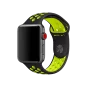 Ремінець Nike Apple Watch 38mm/40mm Black/Volt Nike Sport Band (MQ2H2) | магазин Apple Grokholsky.com — Фото 2
