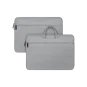 Сумка для ноутбука Dux Ducis Horizontal Sleeve 13-14 Light gray/світло-сірий | магазин Apple Grokholsky.com — Фото 1